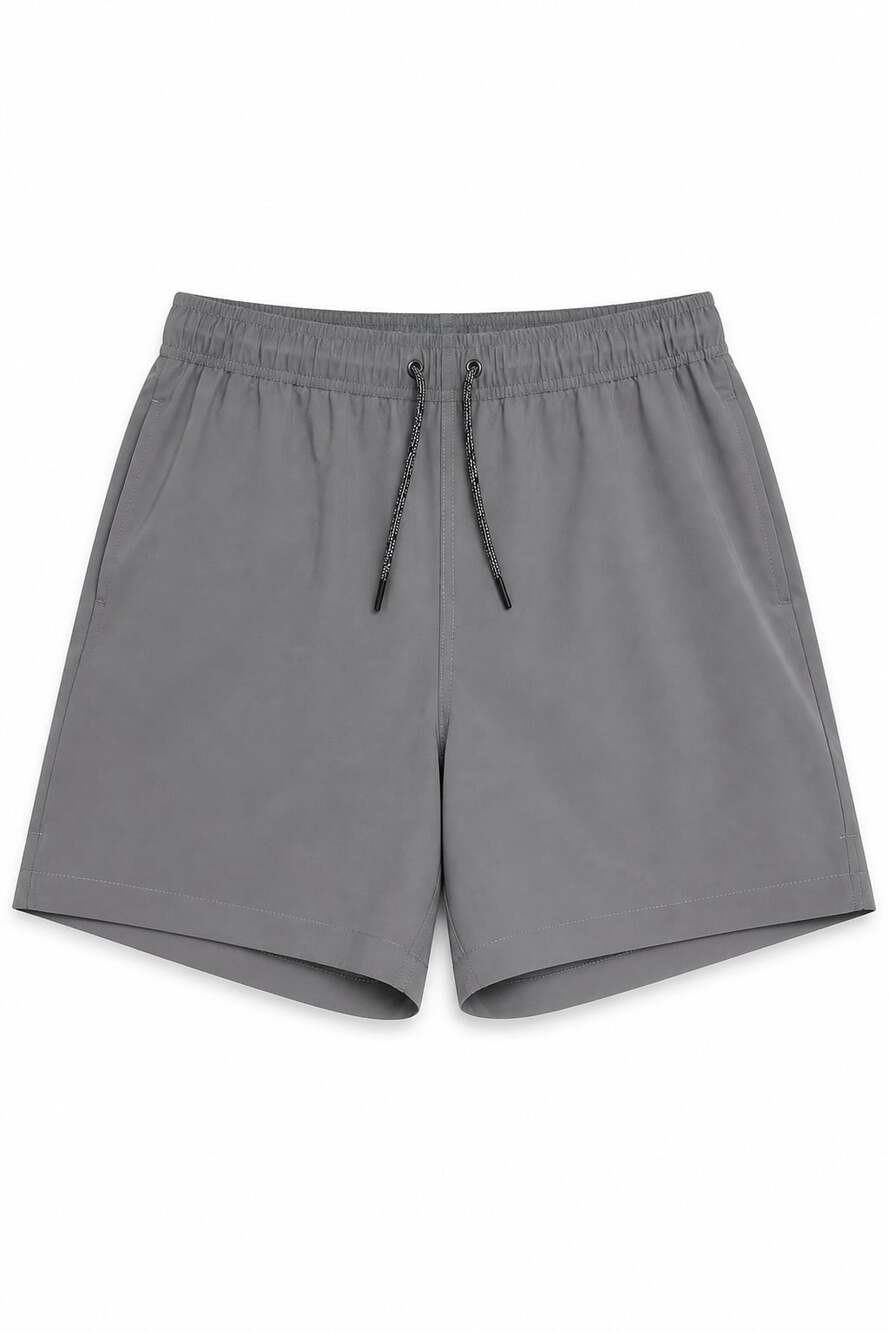 No Boundaries Men's 5" Inseam Core Swim Shorts, M (32”-34”) NWT
